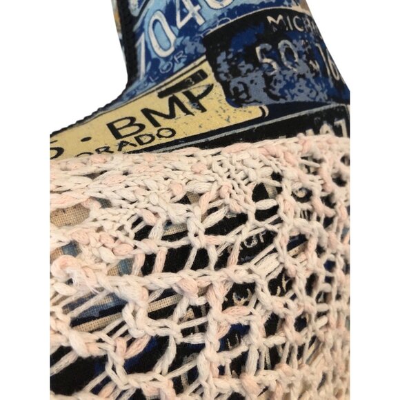 J Jill Women's Blush Pink White Layering 3/4 Sleeve Beach Wear Sweater Sz M - Picture 13 of 16